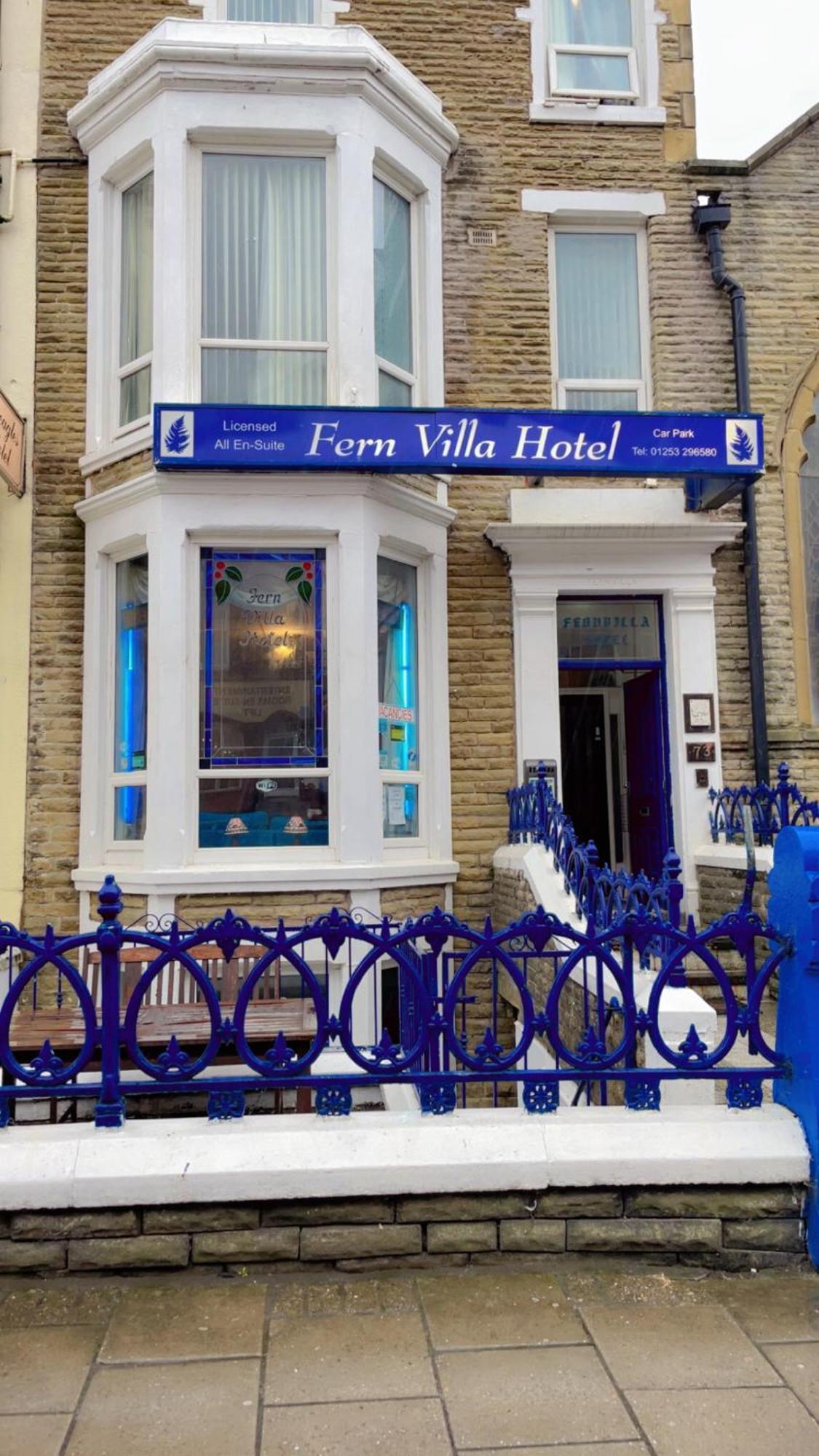 Fern Villa Hotel - Albert Road Blackpool Kültér fotó