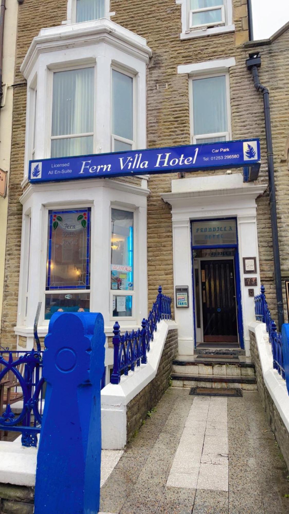Fern Villa Hotel - Albert Road Blackpool Kültér fotó