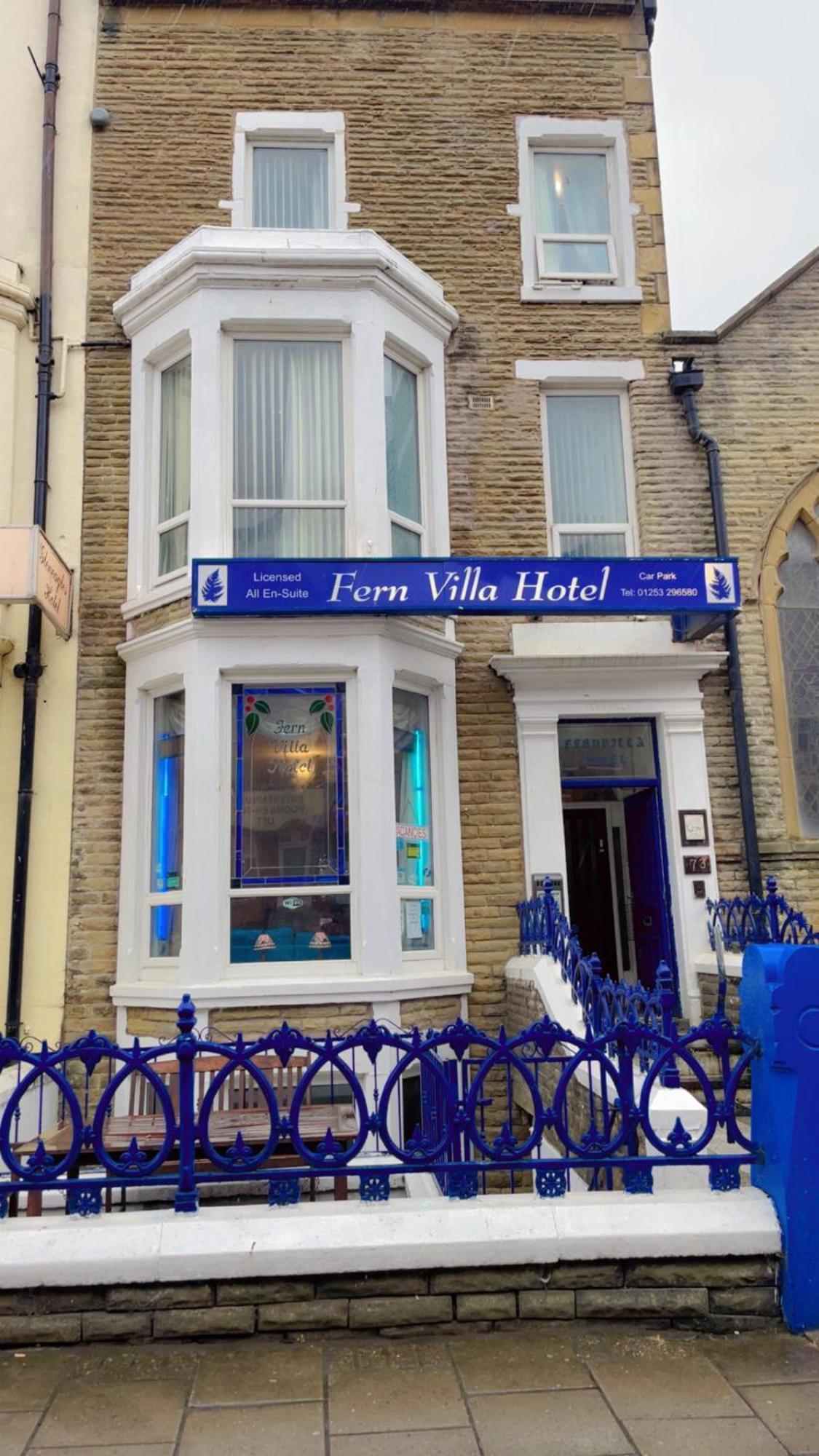 Fern Villa Hotel - Albert Road Blackpool Kültér fotó
